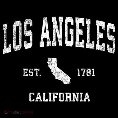 Los Angeles California Ca Vintage Sports T-Shirt