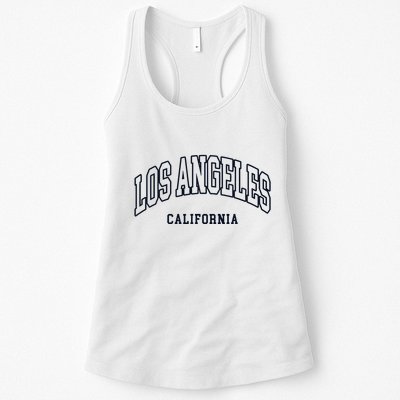 Los Angeles California Throwback Design Classic Womens Tank Top