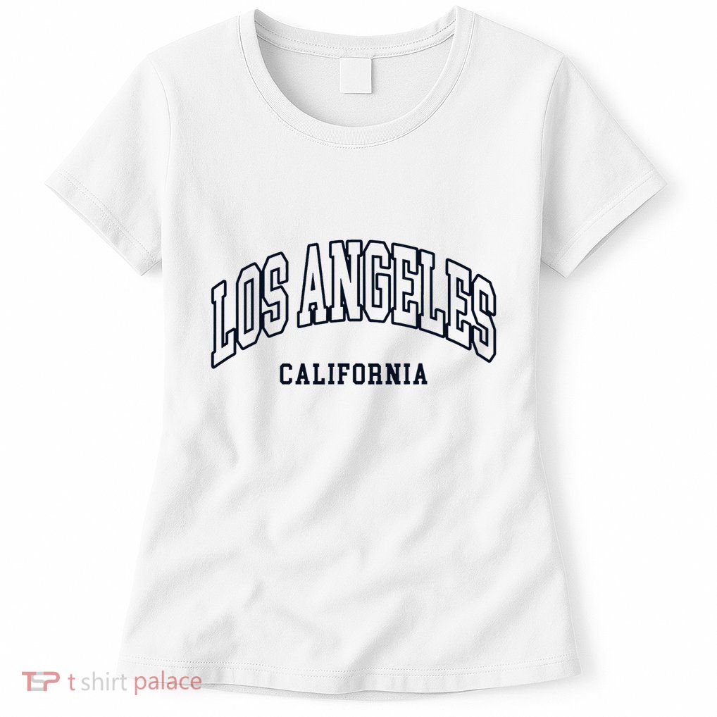 Los Angeles California Throwback Design Classic Womens T-Shirt