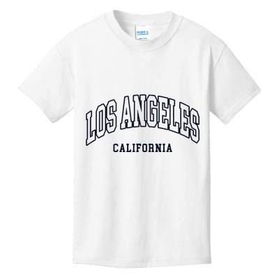 Los Angeles California Throwback Design Classic Kids T-Shirt