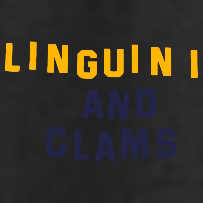 Linguini And Clams 7 Panel Mesh Trucker Snapback Hat