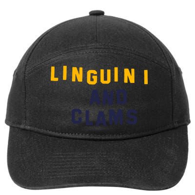 Linguini And Clams 7-Panel Snapback Hat