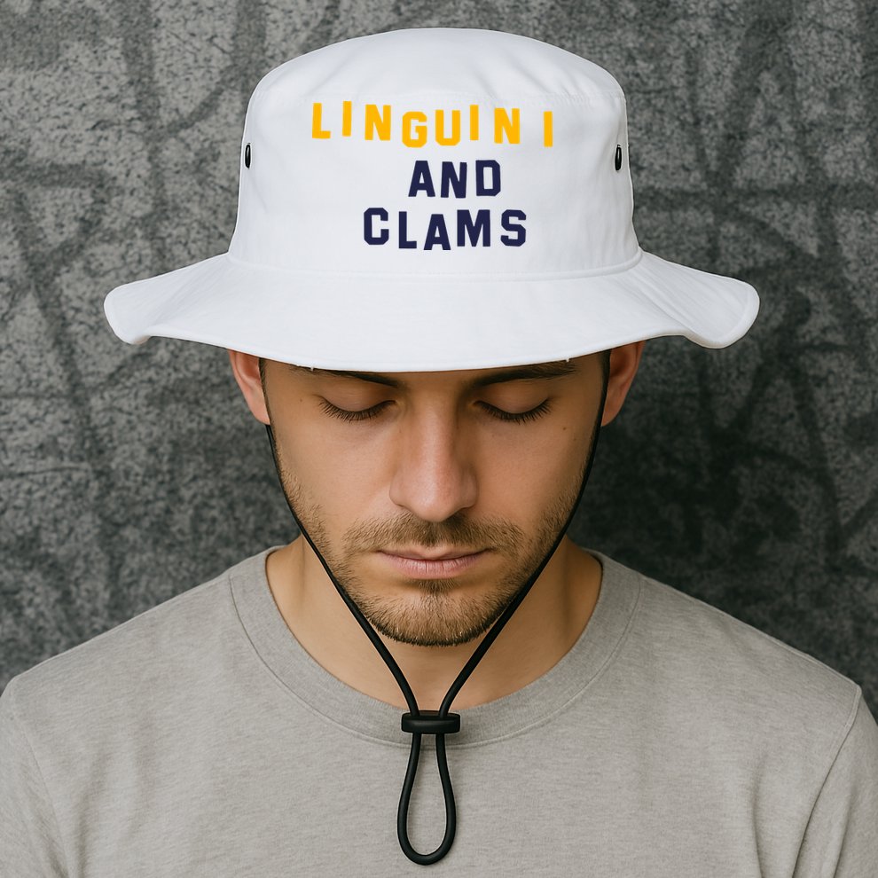 Linguini And Clams Bucket Hat