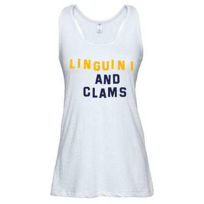 Linguini And Clams Ladies Essential Flowy Tank