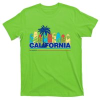 Los Angeles California Surfing Retro Logo T-Shirt