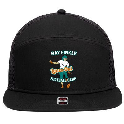 Laces Out Ray Finkle Football Camp 7 Panel Mesh Trucker Snapback Hat