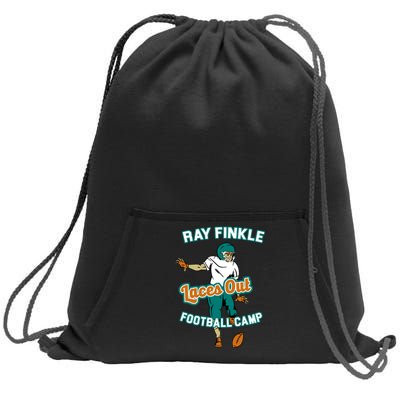 Laces Out Ray Finkle Football Camp Sweatshirt Cinch Pack Bag