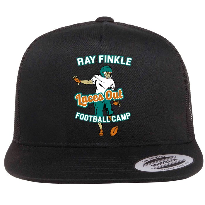 Laces Out Ray Finkle Football Camp Flat Bill Trucker Hat