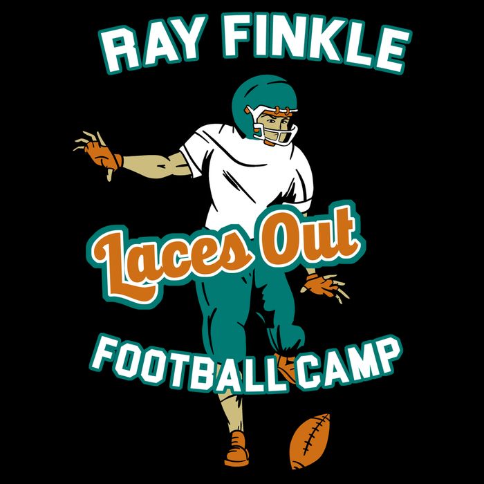 Laces Out Ray Finkle Football Camp Flat Bill Trucker Hat