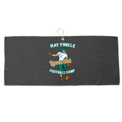 Laces Out Ray Finkle Football Camp Large Microfiber Waffle Golf Towel