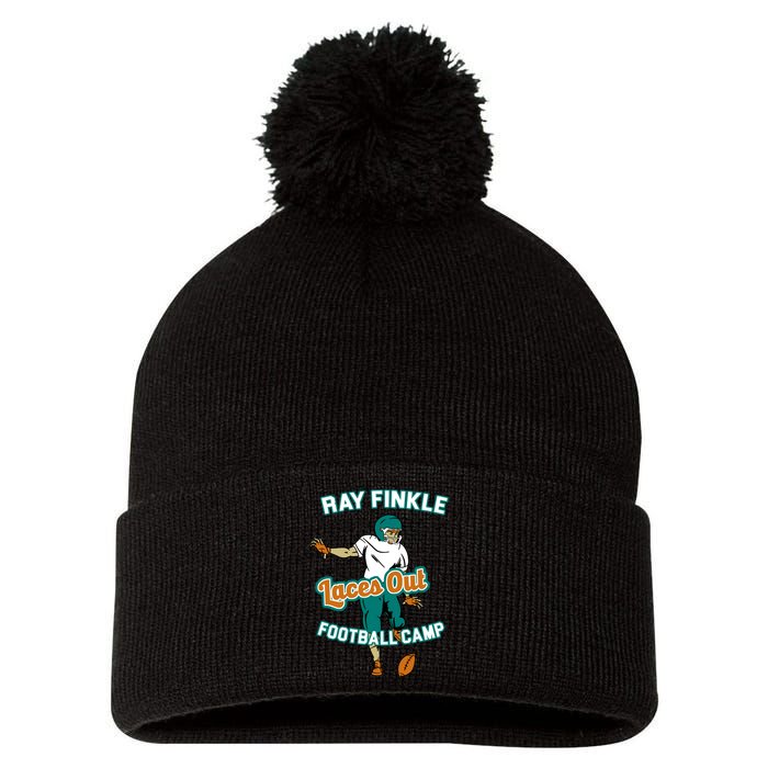 Laces Out Ray Finkle Football Camp Pom Pom 12in Knit Beanie