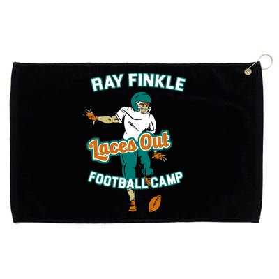 Laces Out Ray Finkle Football Camp Grommeted Golf Towel