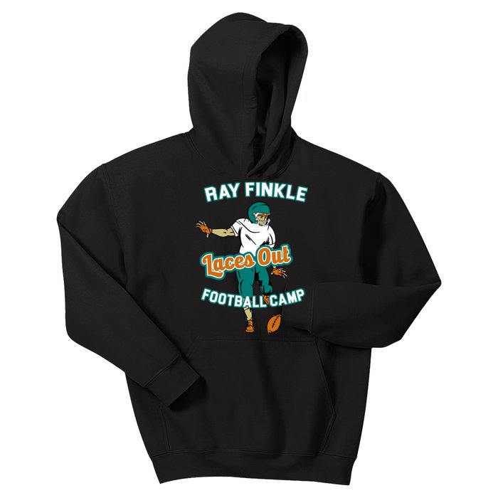 Laces Out Ray Finkle Football Camp Kids Hoodie