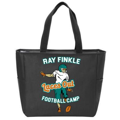 Laces Out Ray Finkle Football Camp Zip Tote Bag