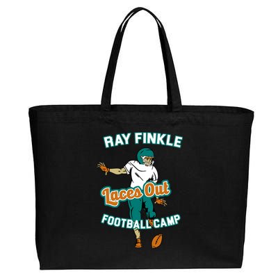 Laces Out Ray Finkle Football Camp Cotton Canvas Jumbo Tote