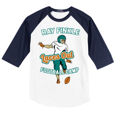 Laces Out Ray Finkle Football Camp Baseball Sleeve Shirt