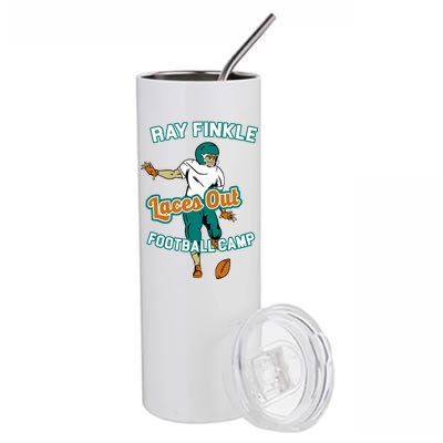 Laces Out Ray Finkle Football Camp Stainless Steel Tumbler