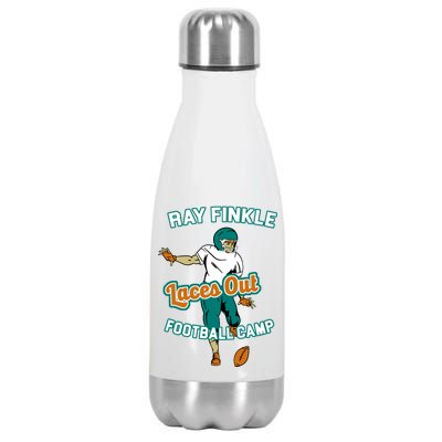 Laces Out Ray Finkle Football Camp Stainless Steel Insulated Water Bottle