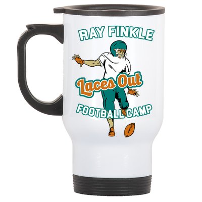 Laces Out Ray Finkle Football Camp Stainless Steel Travel Mug