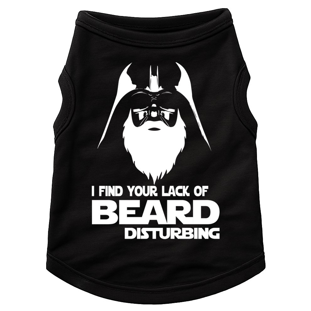 Lack Of Beard Disturbing Doggie Tank