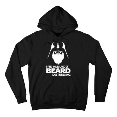 Lack Of Beard Disturbing Hoodie