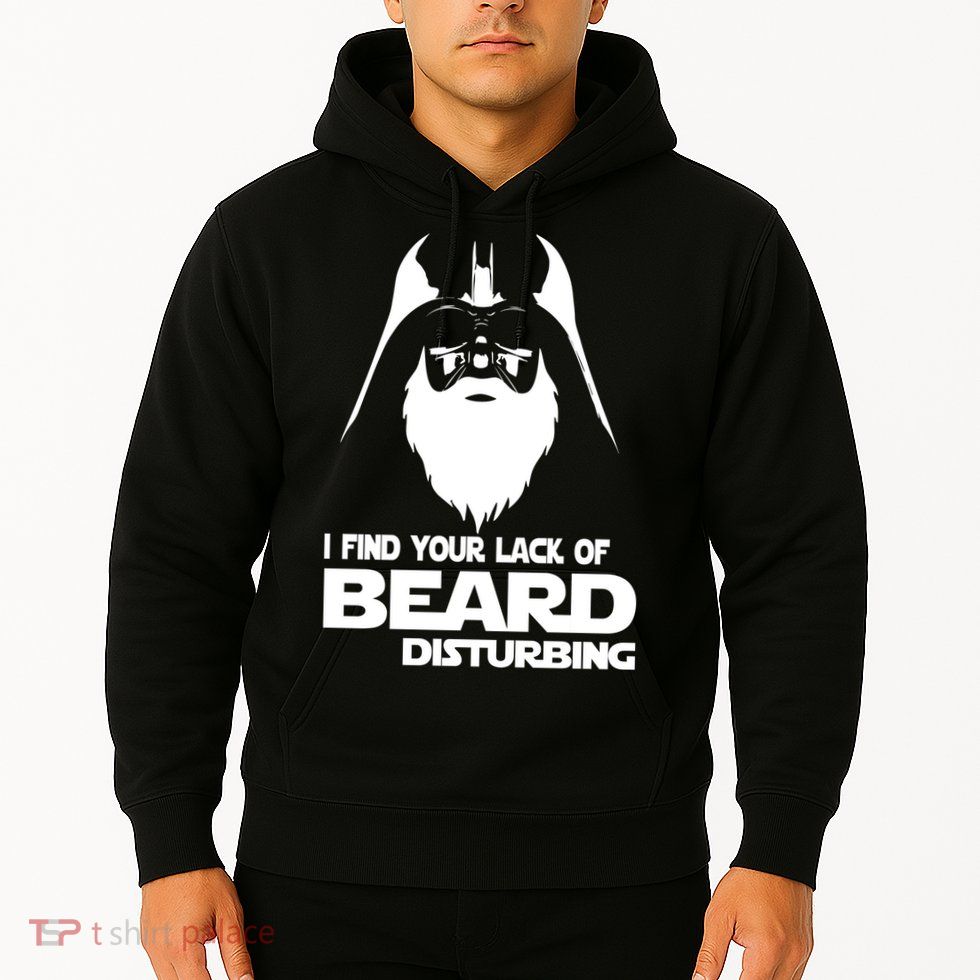 Lack Of Beard Disturbing Hoodie