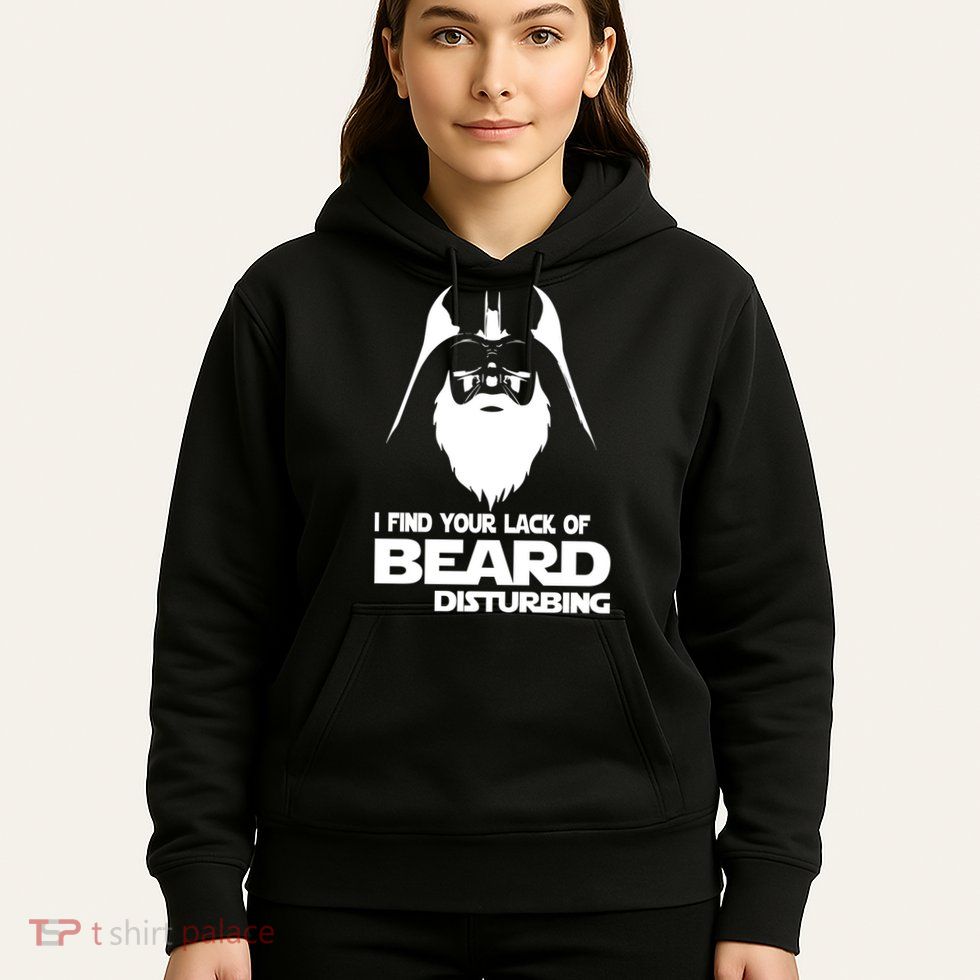 Lack Of Beard Disturbing Hoodie