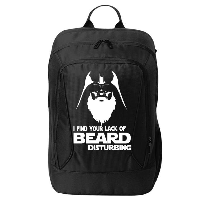 Lack Of Beard Disturbing City Backpack