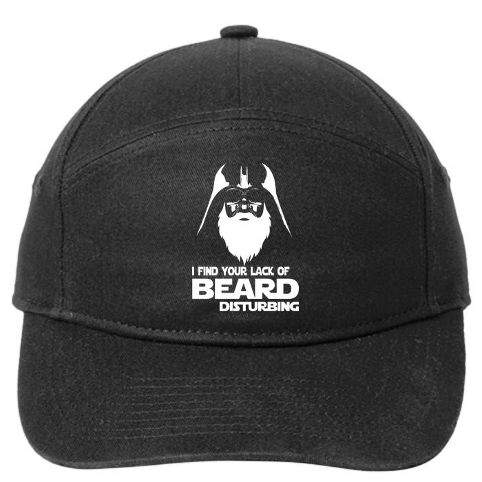 Lack Of Beard Disturbing 7-Panel Snapback Hat
