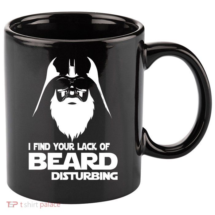 Lack Of Beard Disturbing 11oz C Handle Ceramic Mug