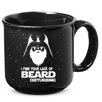 Lack Of Beard Disturbing 15oz Campfire Ceramic Mug