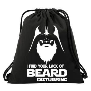 Lack Of Beard Disturbing Drawstring Bag