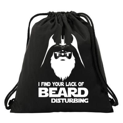 Lack Of Beard Disturbing Drawstring Bag