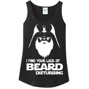 Lack Of Beard Disturbing Ladies Essential Tank