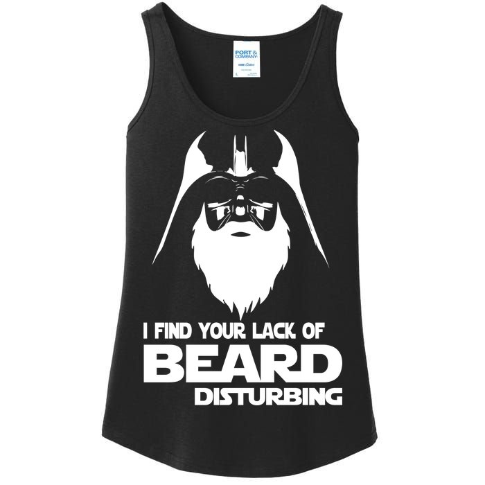 Lack Of Beard Disturbing Ladies Essential Tank