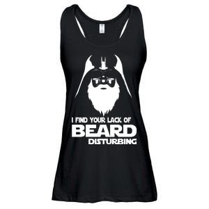 Lack Of Beard Disturbing Ladies Essential Flowy Tank