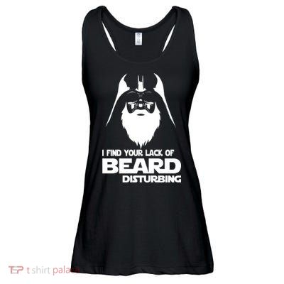 Lack Of Beard Disturbing Ladies Essential Flowy Tank