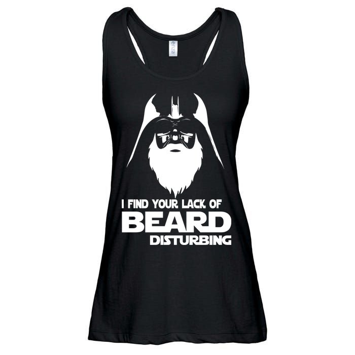 Lack Of Beard Disturbing Ladies Essential Flowy Tank