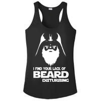 Lack Of Beard Disturbing Ladies PosiCharge Competitor Racerback Tank