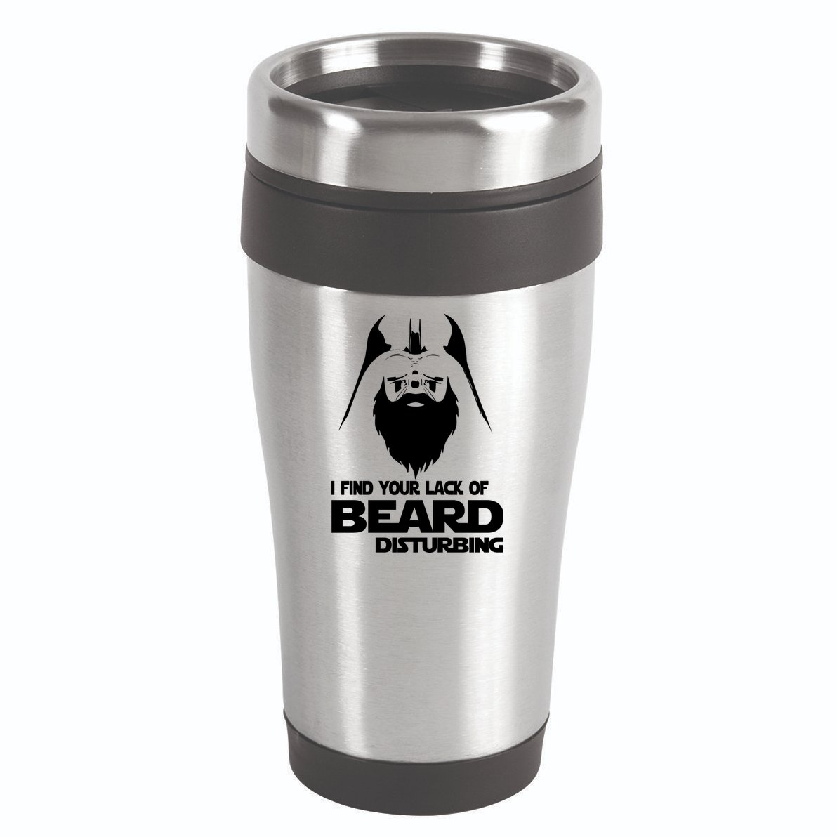 Lack Of Beard Disturbing 16oz Travel Tumbler