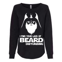 Lack Of Beard Disturbing Womens California Wash Sweatshirt