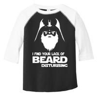 Lack Of Beard Disturbing Toddler Fine Jersey T-Shirt