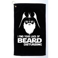 Lack Of Beard Disturbing Golf Towel