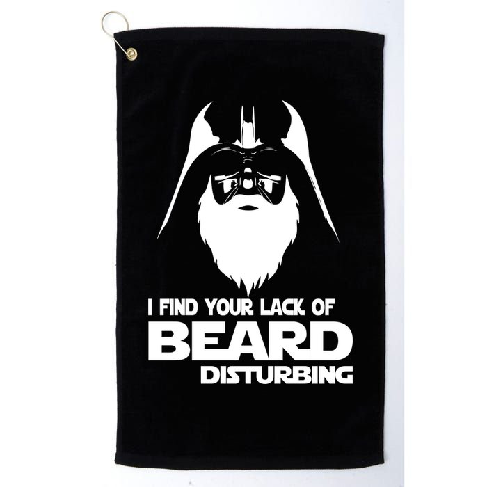 Lack Of Beard Disturbing Golf Towel