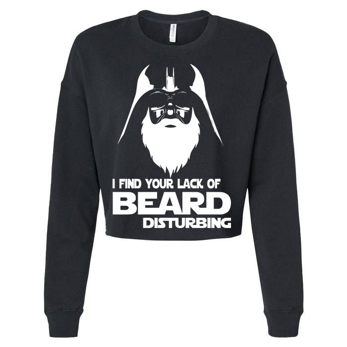 Lack Of Beard Disturbing Cropped Pullover Crew