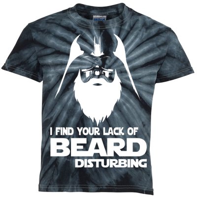 Lack Of Beard Disturbing Kids Tie-Dye T-Shirt