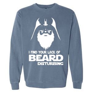 Lack Of Beard Disturbing Garment-Dyed Sweatshirt