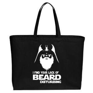 Lack Of Beard Disturbing Cotton Canvas Jumbo Tote