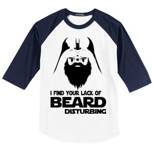 Lack Of Beard Disturbing Baseball Sleeve Shirt