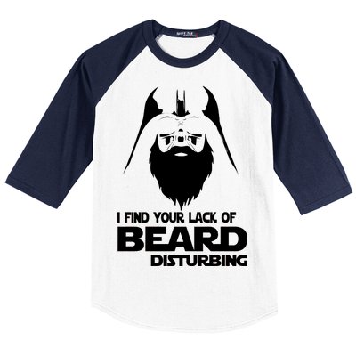 Lack Of Beard Disturbing Baseball Sleeve Shirt